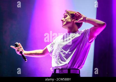 25. September 2020, Toronto, Ontario, Kanada: Der kanadische Sänger Johnny Orlando spielte eine ausverkaufte Show auf der OLG Play Stage in Toronto. Im Bild: JOHNNY ORLANDO (Bild: © Angel Marchini/ZUMA Wire) Stockfoto