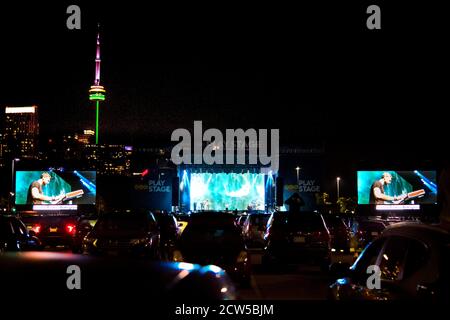 25. September 2020, Toronto, Ontario, Kanada: Der kanadische Sänger Johnny Orlando spielte eine ausverkaufte Show auf der OLG Play Stage in Toronto. Im Bild: JOHNNY ORLANDO (Bild: © Angel Marchini/ZUMA Wire) Stockfoto