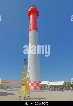 Frankreich, Charente-Maritime (17), Côte de Beauté, Pointe de la Coubre, La Tremblade, le phare de la Coubre et la Côte sauvage // Frankreich, Charente Mariti Stockfoto