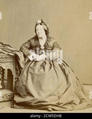 Irische Schriftstellerin ANNA MARIA Halle (1800-1881) Stockfoto