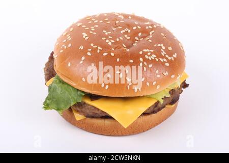 September 27 2020 - London Ontario Kanada. Mit dem Travis Scott Burger bei McDonalds ist die Social-Media-Welt verrückt geworden. Dieser Burger ist ein Viertel pounde Stockfoto