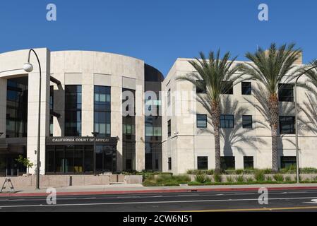 SANTA ANA, KALIFORNIEN - 23. SEPTEMBER 2020: Das Gebäude des California Court of Appeal in Santa Ana. Stockfoto