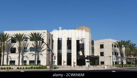 SANTA ANA, KALIFORNIEN - 23. SEPTEMBER 2020: Das Gebäude des California Court of Appeal in Santa Ana. Stockfoto