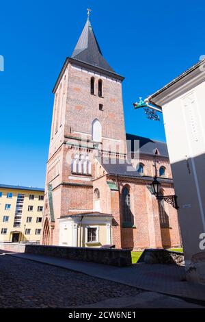 Jaani kirik, St. John's Church, Tartu, Estland Stockfoto