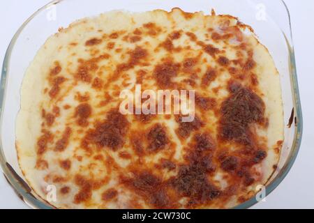 Gratin Stockfoto