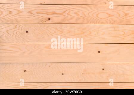 Helle leere Hintergrundtextur aus Holz horisontalen Brettern Stockfoto