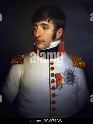 König Louis Napoléon Bonaparte war ein jüngerer Bruder von Napoleon I., Kaiser der Franzosen. Er war Monarch von 1806 bis 1810, regierte über das Königreich Holland. 1808 von Charles Howard Hodges 1764-1837 The, Niederlande, Niederländisch, Stockfoto