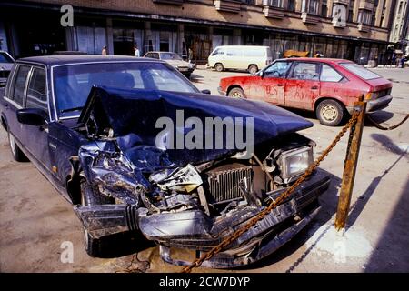 Moskau, Gemeinschaft unabhängiger Staaten, CEI, 1992 Stockfoto