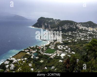 Capri, Italien. September 2020. (9/26/2020) oznorUm der Insel Capri (Insel im Golf von Neapel, in Kampanien) an einem Tag Ende September. (Foto: Patrizia Cortellessa/Pacific Press/Sipa USA) Quelle: SIPA USA/Alamy Live News Stockfoto