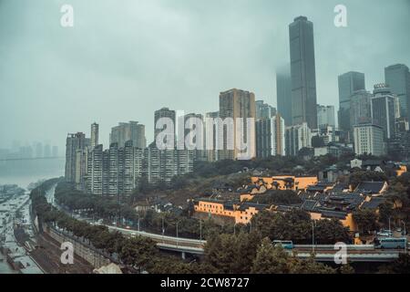 Die Huguang Gildenhalle in Chongqing, China. Stockfoto