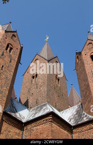 Die Kirche unserer Lieben Frau in Kalundborg Stockfoto