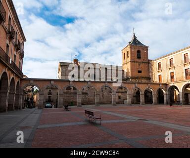 Plaza del Mercado Chico. Ávila. Castilla León. España Stockfoto