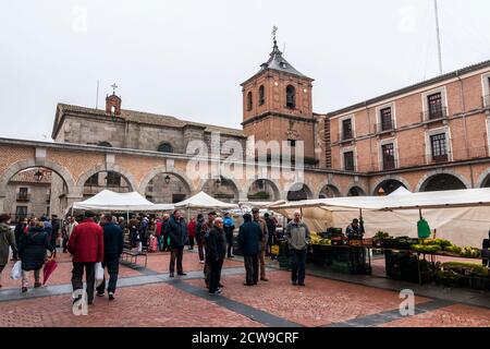 Plaza del Mercado Chico. Ávila.Castilla León. España Stockfoto