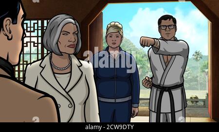 Archer Von Links Cyril Figgis Stimme Chris Parnell Lana Kane Stimme Aisha Tyler Sterling Archer Stimme H Jon Benjamin Helping Hands Saison 11 Ep 1103 Ausgestrahlt Am 23 September 2020 C Fx