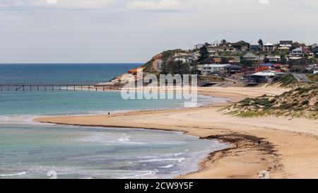 Der legendäre Port Noarlunga-Steg in Südaustralien am September 29 2020 Stockfoto