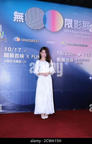 Taipeh. September 2020. Kuo Shu-yau nimmt an der Pressekonferenz des Taipei Limitless Film Festivals in Taipei, Taiwan, China am 28. September 2020 Teil.(Foto: TPG) Quelle: TopPhoto/Alamy Live News Stockfoto