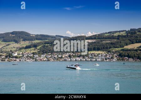 Rorschach, Bodensee, Kanton St. Gallen, Schweiz, Europa Stockfoto