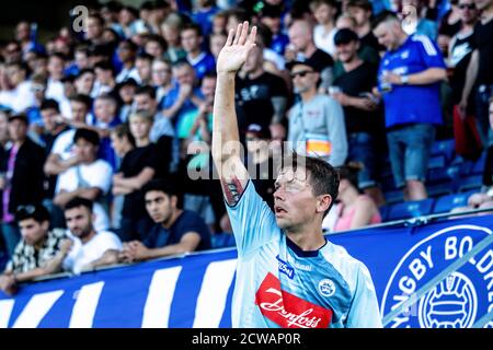 Lyngby, Dänemark, 26. Juli 2019. Mads Albaek von Sonderjyske beim 3F Superliga Spiel zwischen Lyngby Boldklub und Sonderjyske im Lyngby Stadium gesehen. (Bildnachweis: Gonzales Photo - Dejan Obretkovic). Stockfoto