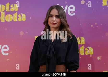 Madrid, Spanien. September 2020. Schauspielerin Veronica Echegui beim Fotocall-Film „ Explota Explota “ in Madrid am Dienstag, den 29. September 2020. Quelle: CORDON PRESS/Alamy Live News Stockfoto