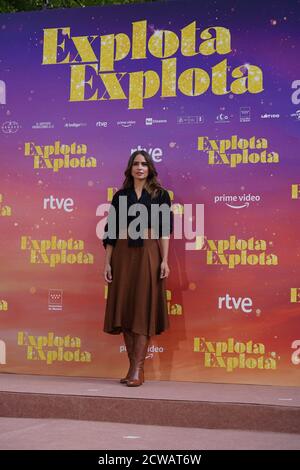 Madrid, Spanien. September 2020. Schauspielerin Veronica Echegui beim Fotocall-Film „ Explota Explota “ in Madrid am Dienstag, den 29. September 2020. Quelle: CORDON PRESS/Alamy Live News Stockfoto