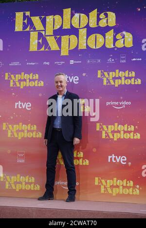 Madrid, Spanien. September 2020. Schauspieler Carlos Hipolito beim Fotocall-Film „ Explota Explota “ in Madrid am Dienstag, den 29. September 2020 Credit: CORDON PRESS/Alamy Live News Stockfoto