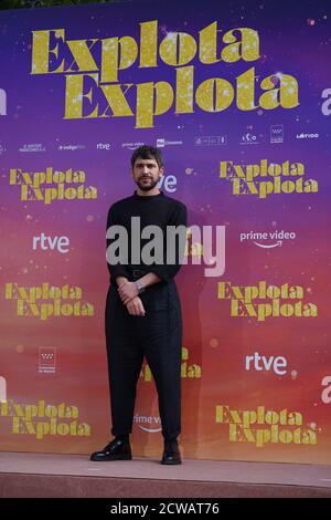 Madrid, Spanien. September 2020. Regisseur Nacho Alvarez beim Fotocall-Film „ Explota Explota “ in Madrid am Dienstag, den 29. September 2020 Quelle: CORDON PRESS/Alamy Live News Stockfoto