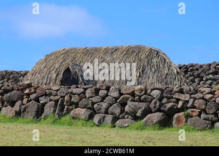 Das Pangau House Osterinsel, Chile Stockfoto