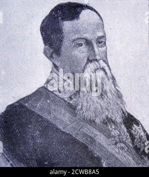 Porträt von Infante Carlos, Graf von Molina (1788-1855) ein Infante von Spanien. Stockfoto