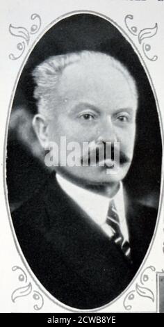 Foto von Pierre-Etienne Flandin (1889-1958), einem konservativen französischen Politiker der Dritten Republik, Führer der Demokratischen Republikanischen Allianz und Premierminister von Frankreich. Stockfoto