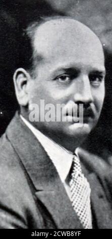 Foto von Albert Lebrun. Albert Francois Lebrun (1871-1950) ein französischer Politiker und Präsident von Frankreich Stockfoto
