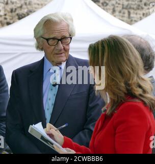 Michael Heseltine, Lord Heseltine, (*1933), britischer Politiker und Geschäftsmann. Heseltine diente von 1966 bis 2001 als konservatives Parlamentsmitglied und war eine prominente Persönlichkeit in den Regierungen von Margaret Thatcher und John Major, einschließlich als stellvertretender Premierminister unter letzterem. Stockfoto