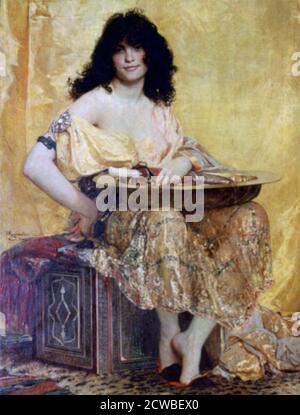 Salome', 1870. Künstler: Henri Alexandre Georges Regnault. Henri Regnault (1843-1871) war ein französischer Orientalistischer Maler. Stockfoto