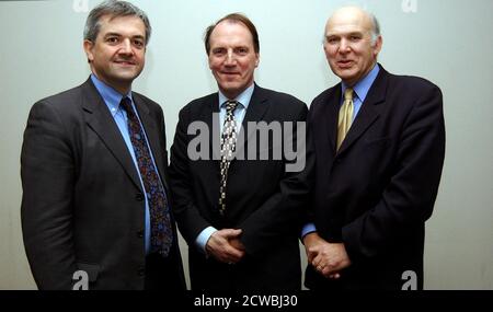 Foto von Vince Cable. Sir John Vincent Cable (1943-) ein britischer Politiker, der von 2017 bis 2019 Führer der Liberaldemokraten war. Von 1997 bis 2015 und von 2017 bis 2019 war er Mitglied des Parlaments für Twickenham. Von 2010 bis 2015 war er Staatssekretär für Wirtschaft, Innovation und Kompetenzen im Kabinett Stockfoto