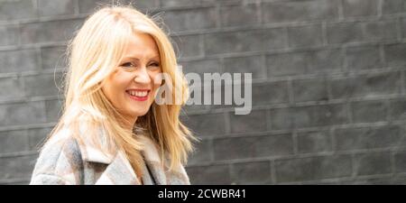 London 29. September 2020 Esther McVey Parlamentsmitglied von Tatton und Gründerin der konservativen Blauen Kragen besucht 11 Downing Street London Credit: Ian Davidson/Alamy Live News Stockfoto