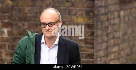 London, Großbritannien. September 2020. Dominic Cummings, Sonderberater des Premierministers kommt in Downing Street London an Kredit: Ian Davidson/Alamy Live News Stockfoto