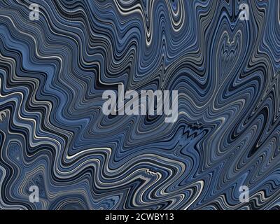 Abstrakter Hintergrund mit welligen Mustern für Tapeten Stockfoto