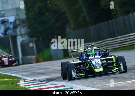 Monza, Italien. 27. Sep, 2020. monza, Italien, 27 Sep 2020, #31 Zane Maloney (Euroformula Open - Carlin) auf Dallara F320 während der International GT Open ed Euroformula Open - Grand Tourism - Credit: LM/Luca Rossini Credit: Luca Rossini/LPS/ZUMA Wire/Alamy Live News Stockfoto