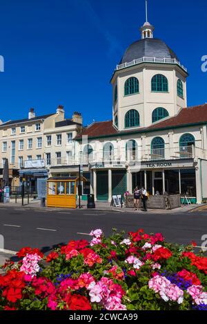 England, West Sussex, Worthing, Art Deco Dome Cinema und Tea Room Building Stockfoto