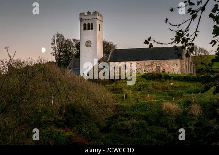 St. James's Church in Manorbier Stockfoto