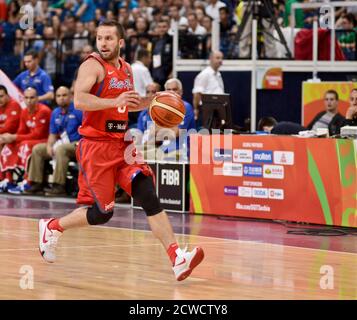 José Juan Barea - Basketball-Team Von Puerto Rico. FIBA OQT Tournament, Belgrad 2016 Stockfoto