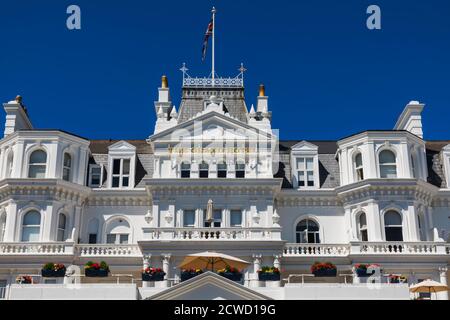 England, East Sussex, Eastbourne, Das Fünf-Sterne-Grand Hotel Stockfoto