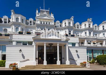 England, East Sussex, Eastbourne, Das Fünf-Sterne-Grand Hotel Stockfoto