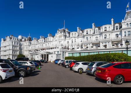 England, East Sussex, Eastbourne, Das Fünf-Sterne-Grand Hotel Stockfoto