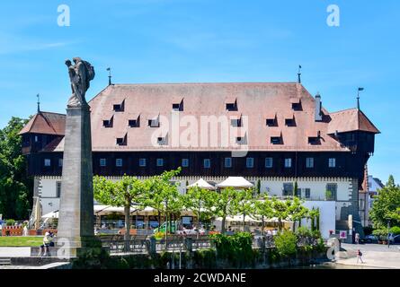 Konstanz, Deutschland - 27. Mai 2020: Der Rat von Konstanz. Ein historisches mittelalterliches Lagerhaus. Stockfoto
