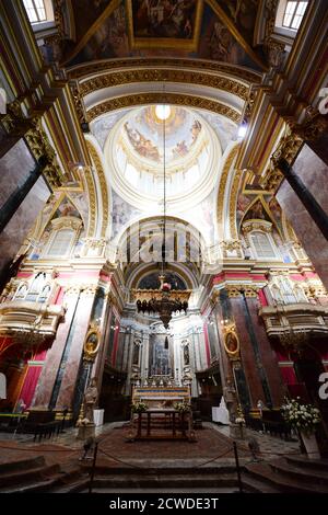 St. Paul's Cathedral in Mdina, Malta. Stockfoto