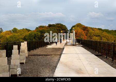 Sept 29 2020, St Thomas Ontario Kanada - Kanadas erster erhöhter Park auf der Westseite St. Thomas in Ontario Kanada. Elevated Park. Luke Durda/ Stockfoto