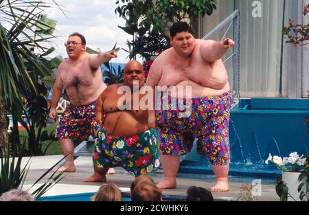 ZDF Fernsehgarten, Sonntag-Unterhaltungsshow, Sendung vom 3. Juli 1994, Gaststar: fettes Trio