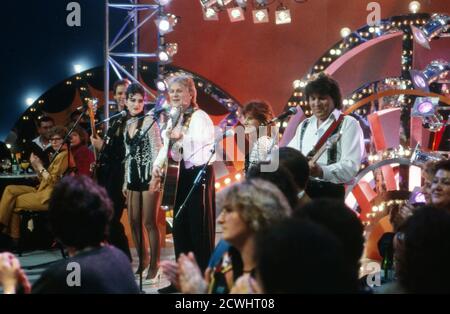 Deutsche Schlagerparade, Musiksendung, Deutschland 1993, Sendung vom 19. Januar 1993, Gaststar: Band Stockfoto