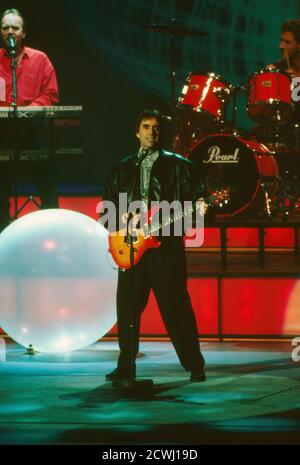 ARD Sportgala 1992, Abendveranstaltung am 13. Dezember 1992, mit dabei: Stargast Chris de Burgh Stockfoto