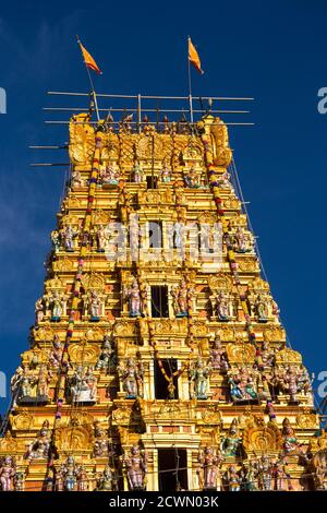 Sri Lanka, Nuwara Eliya, Talawakelle, Hindu-Tempel Stockfoto